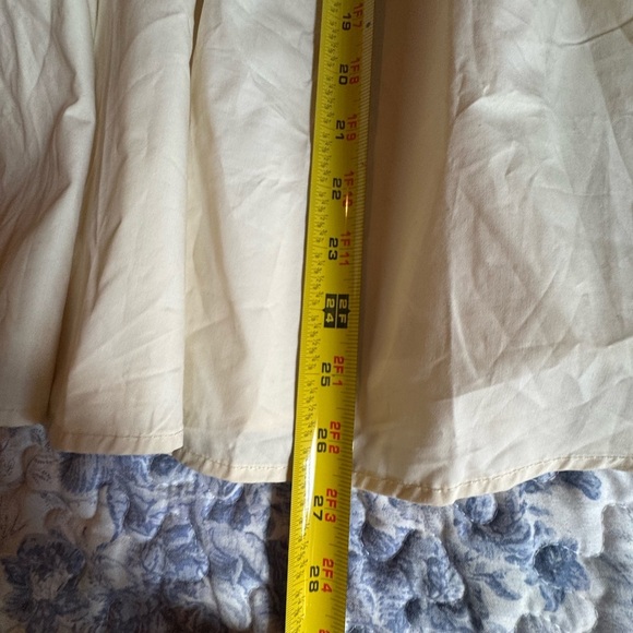 Black and cream Strapless tube top Dress - Picture 5 of 7